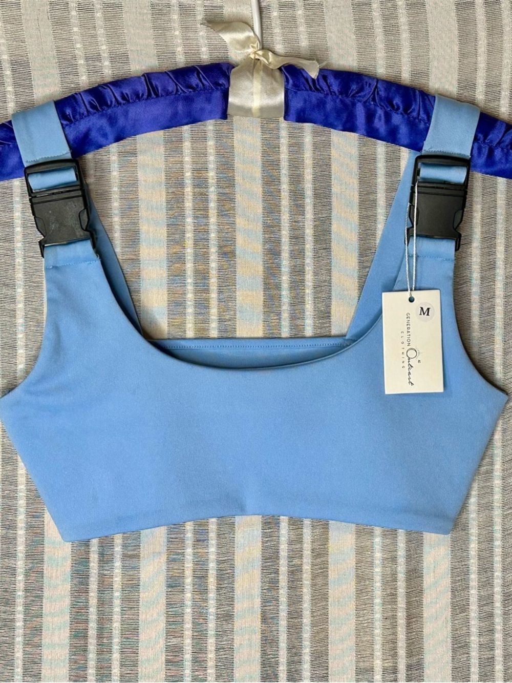 NWT Generation Outcast Buckle Strap Crop Top Bralette